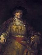 REMBRANDT Harmenszoon van Rijn, Selbstportrat